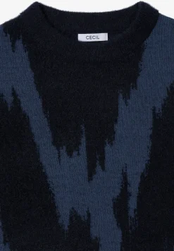 Gemusterter Pullover