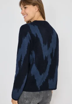 Gemusterter Pullover