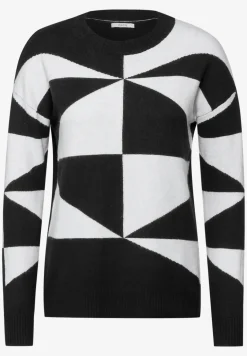 Gemusterter Pullover