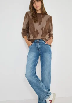 Gemusterter Pullover