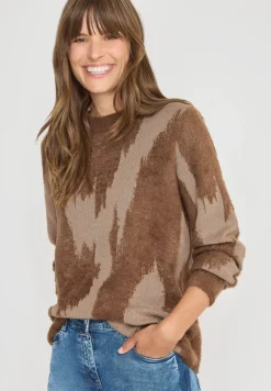 Gemusterter Pullover