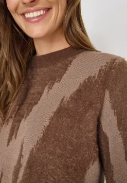 Gemusterter Pullover