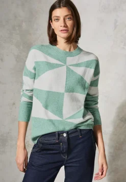 Gemusterter Pullover