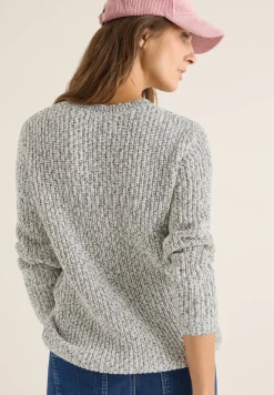 Gemusterter Strickpullover