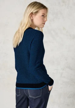 Gemusterter Strickpullover