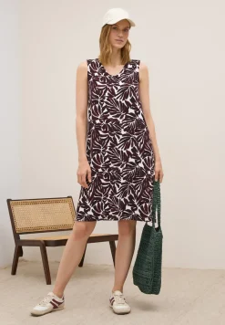 Gemustertes Jersey-Kleid