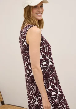 Gemustertes Jersey-Kleid