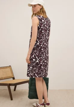 Gemustertes Jersey-Kleid