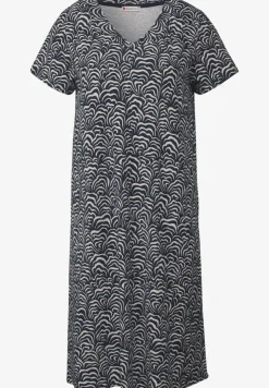 Gemustertes Jersey-Kleid