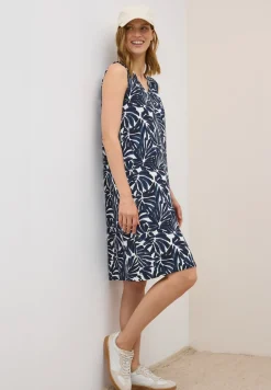 Gemustertes Jersey-Kleid