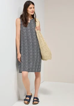 Gemustertes Jersey-Kleid