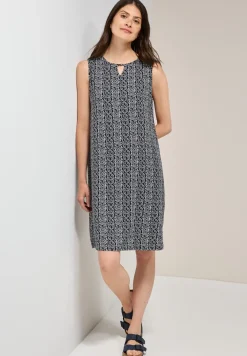 Gemustertes Jersey-Kleid