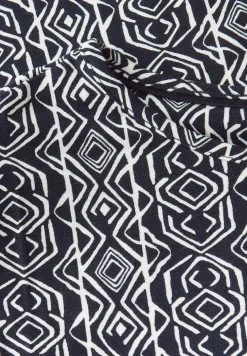 Gemustertes Jersey-Kleid