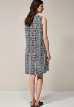 Gemustertes Jersey-Kleid