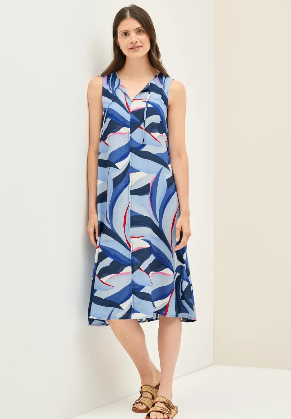 Gemustertes Kleid