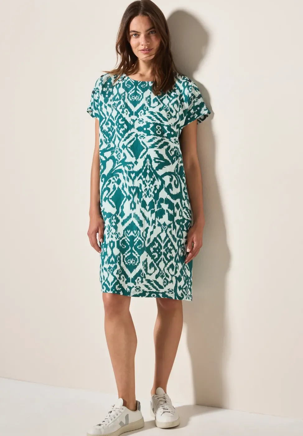 Gemustertes Kleid