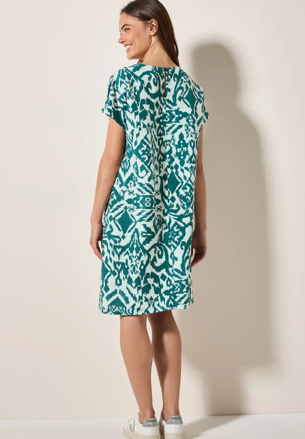 Gemustertes Kleid