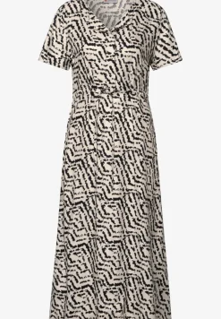 Gemustertes Midi-Kleid