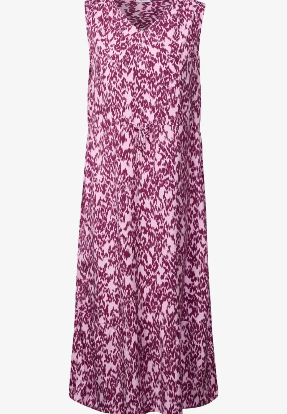 Gemustertes Midi-Kleid