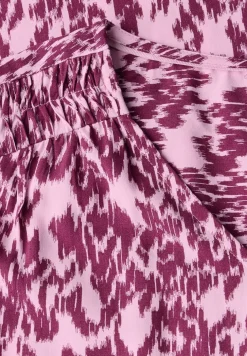 Gemustertes Midi-Kleid
