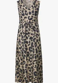 Gemustertes Midi-Kleid
