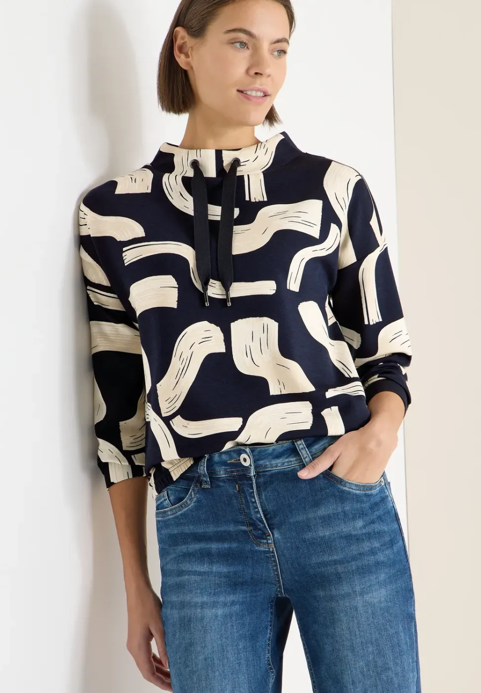 Gemustertes Shirt