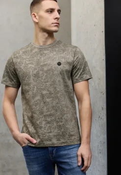 Gemustertes T-Shirt