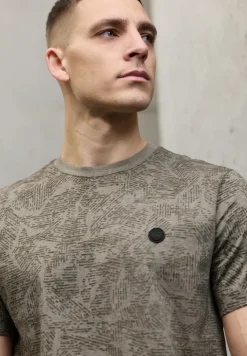 Gemustertes T-Shirt