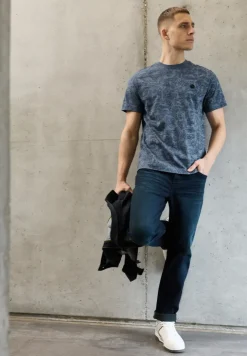 Gemustertes T-Shirt