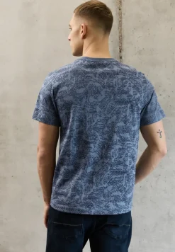 Gemustertes T-Shirt