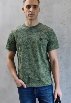 Gemustertes T-Shirt