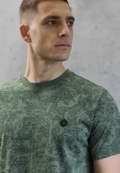 Gemustertes T-Shirt