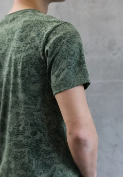 Gemustertes T-Shirt