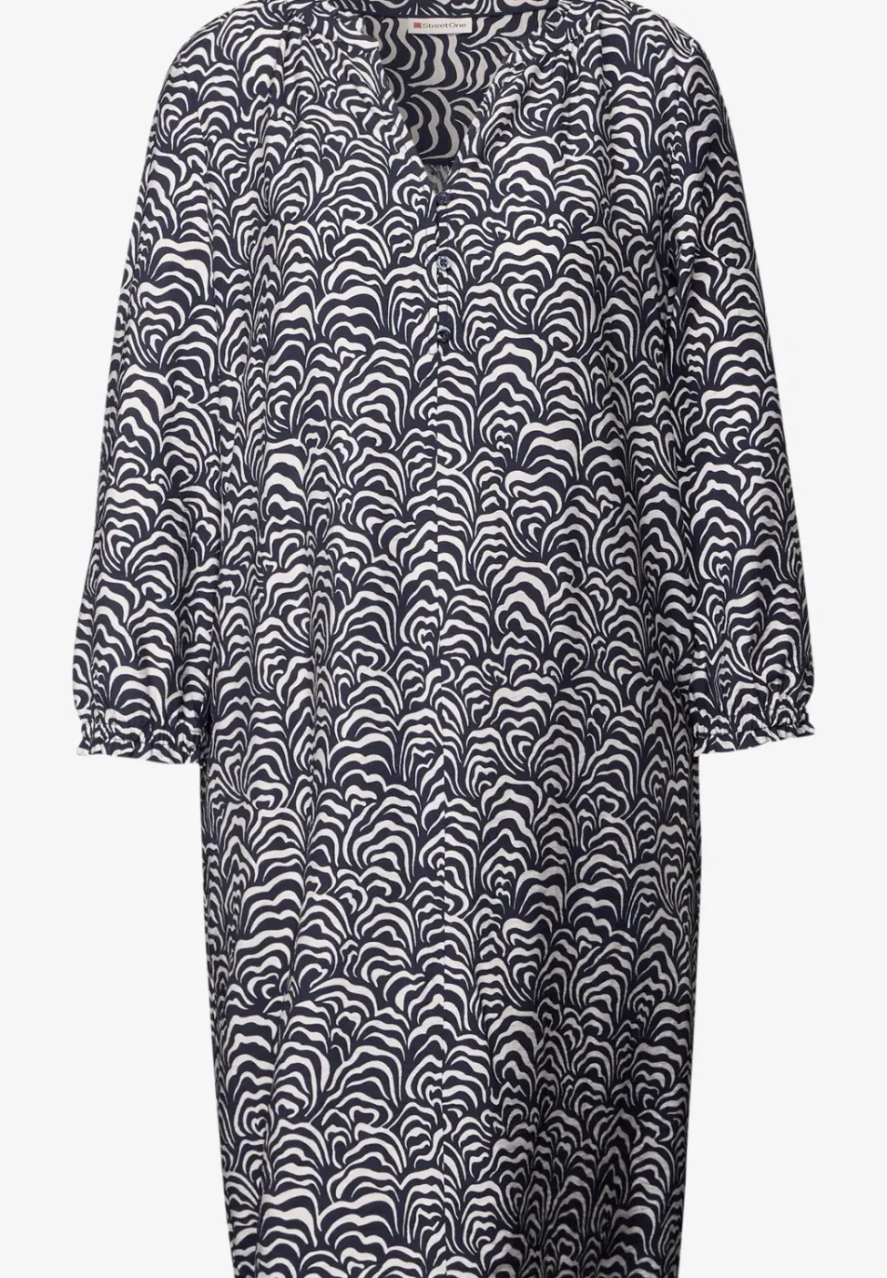 Gemustertes Tunika-Kleid