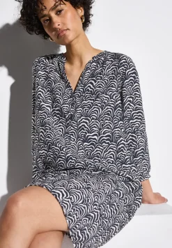 Gemustertes Tunika-Kleid