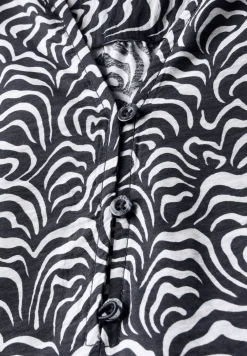 Gemustertes Tunika-Kleid