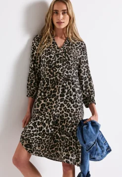 Gemustertes Tunika-Kleid