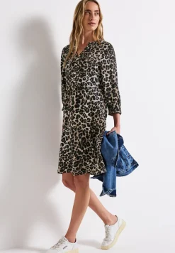 Gemustertes Tunika-Kleid