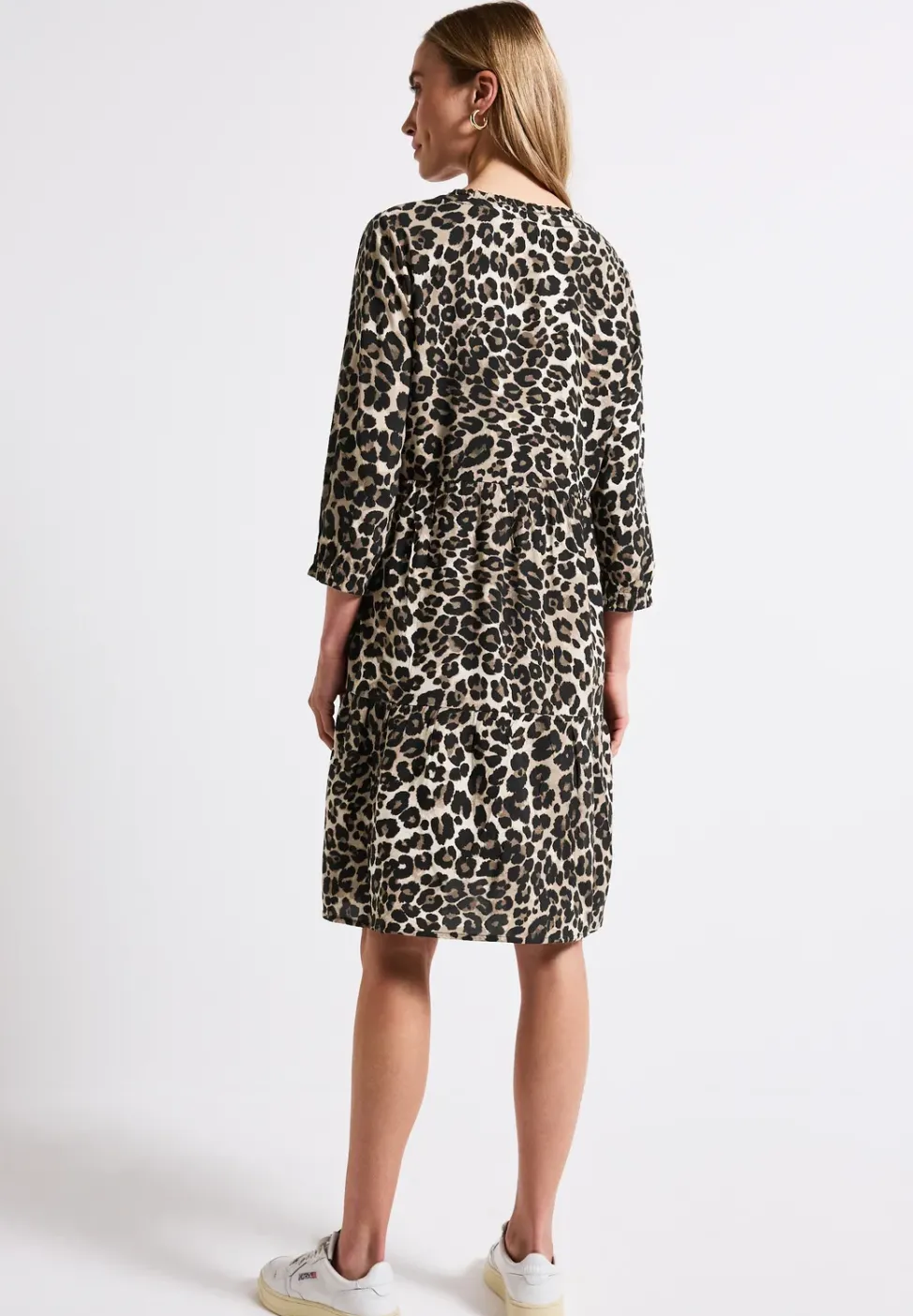 Gemustertes Tunika-Kleid