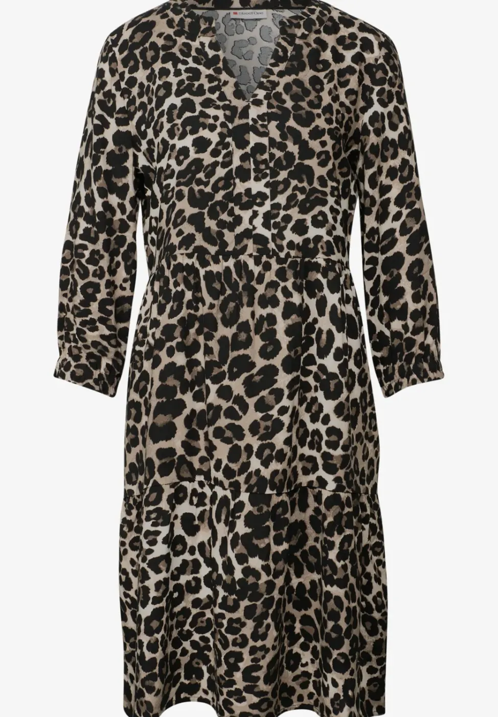 Gemustertes Tunika-Kleid