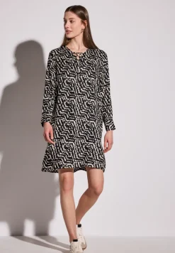 Gemustertes Tunika-Kleid