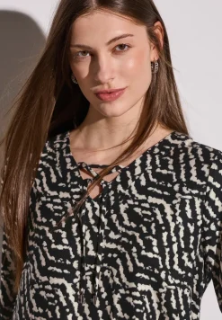 Gemustertes Tunika-Kleid