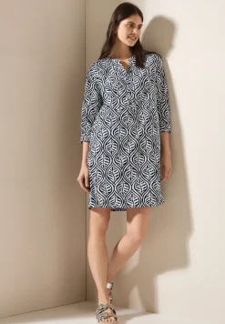 Gemustertes Tunika-Kleid