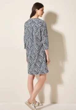Gemustertes Tunika-Kleid