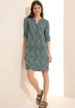 Gemustertes Tunika-Kleid