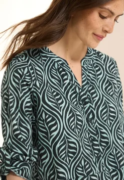 Gemustertes Tunika-Kleid
