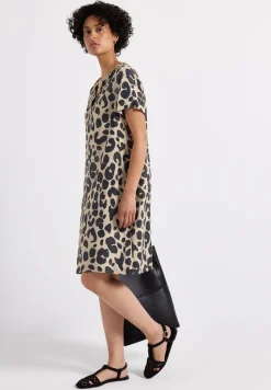 Gemustertes Twill-Kleid