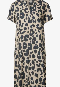Gemustertes Twill-Kleid