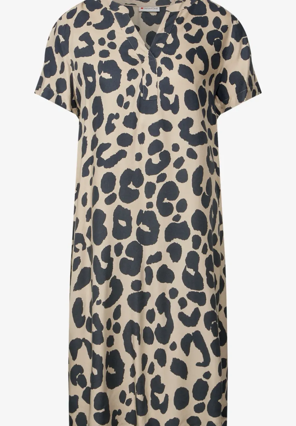 Gemustertes Twill-Kleid