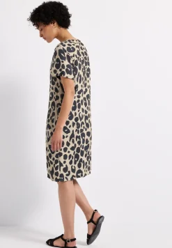 Gemustertes Twill-Kleid